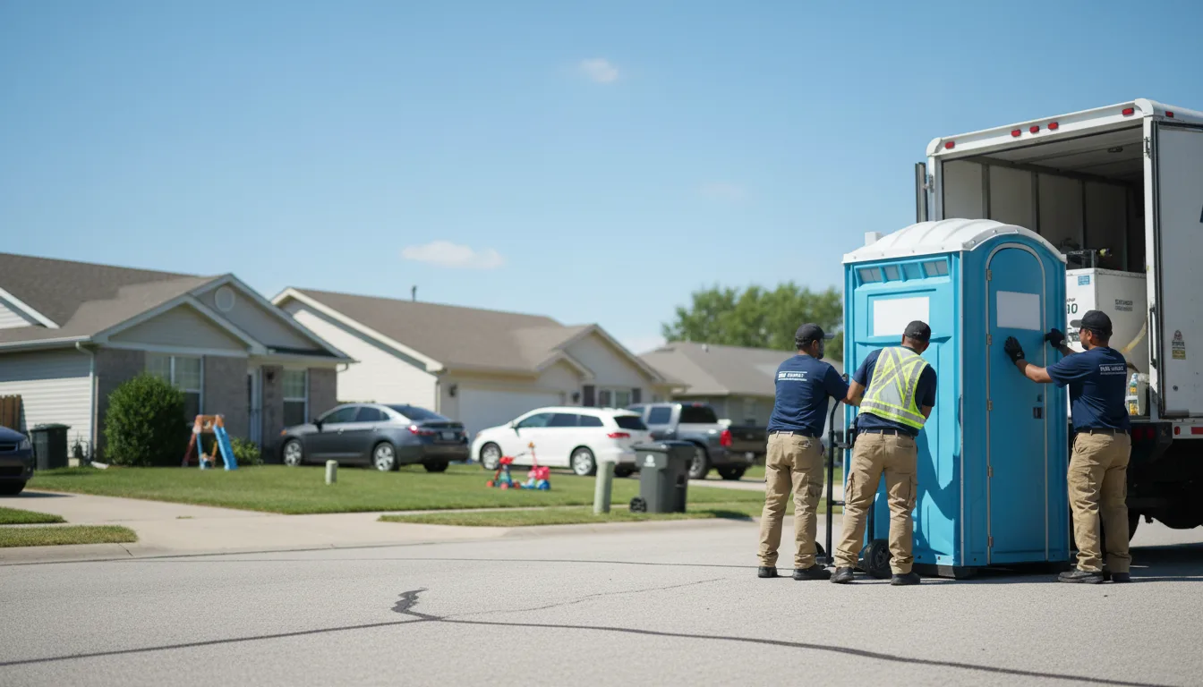 Standard Porta Potty Rentals in North Little Rock, AR near me